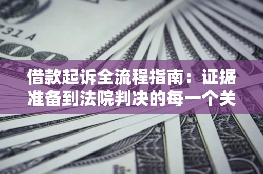 北京借款起诉全流程指南：证据准备到法院判决的每一个关键步骤