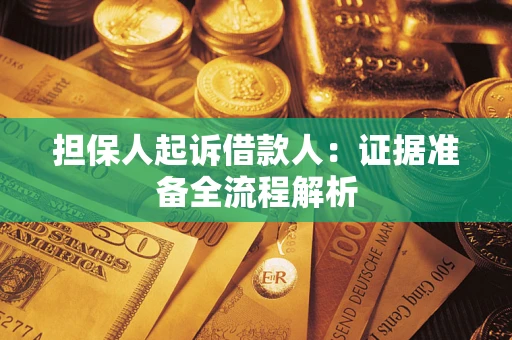 北京担保人起诉借款人：证据准备全流程解析