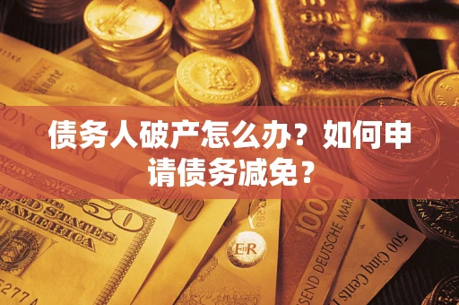北京债务人破产怎么办？如何申请债务减免？