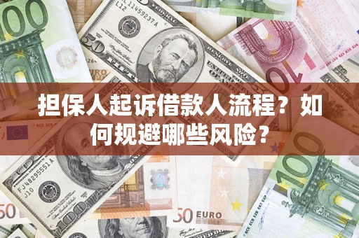 北京担保人起诉借款人流程？如何规避哪些风险？